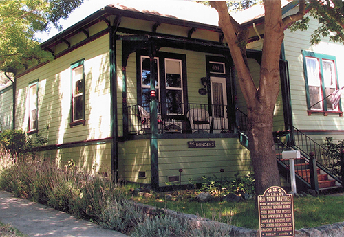 A Victorian house in Martinez, built in 1883.